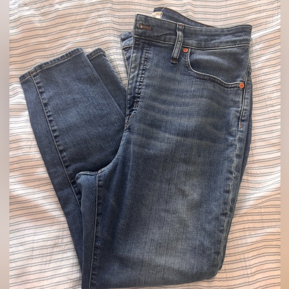 Madewell Denim - Madewell 32 High rise skinny crop jeans